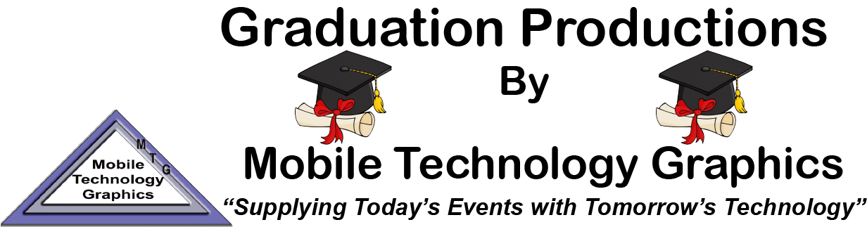 Graduation Productions by Mobile Technology Graphics Logo